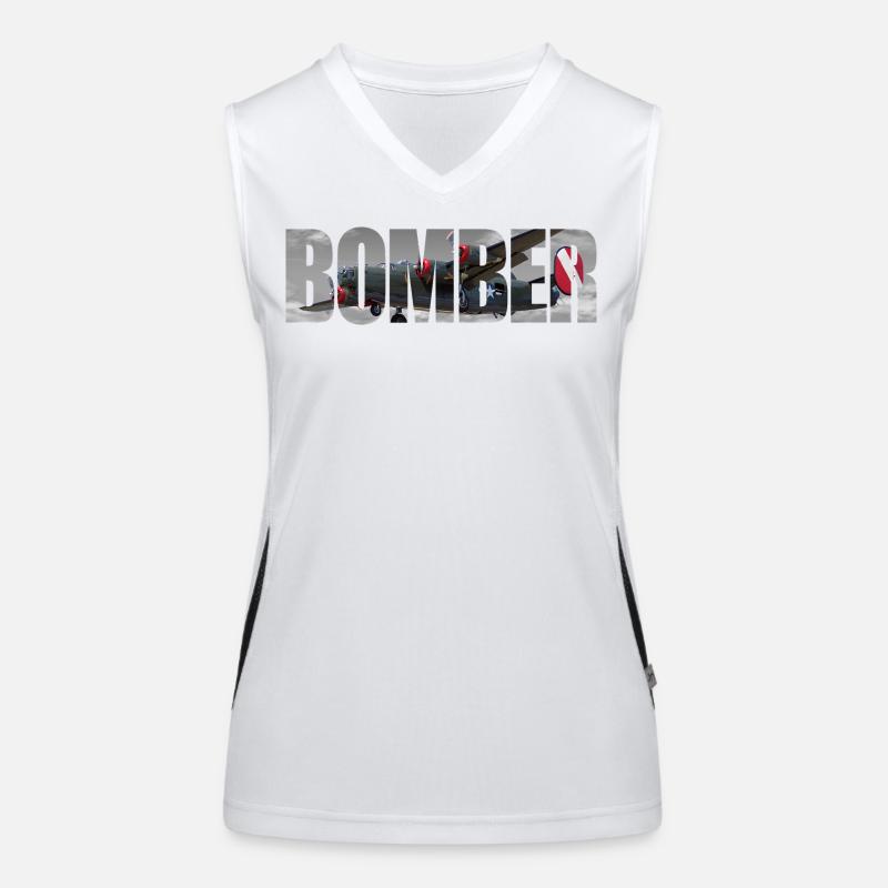 Bomber B-24 Liberator Women's Functional Contrast Tank Top