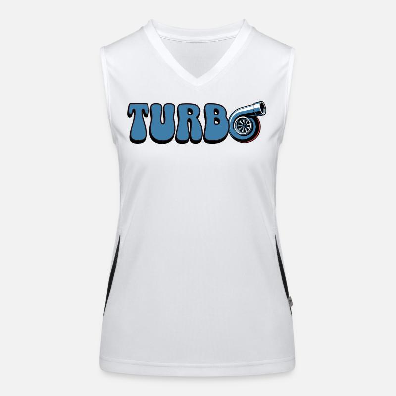 Turbo Funktionelles Kontrast-Tank Top für Frauen