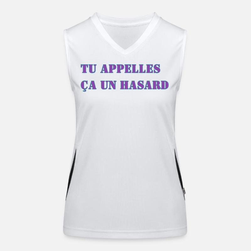 TU APPELLES ÇA UN HASARD Débardeur respirant contrasté Femme