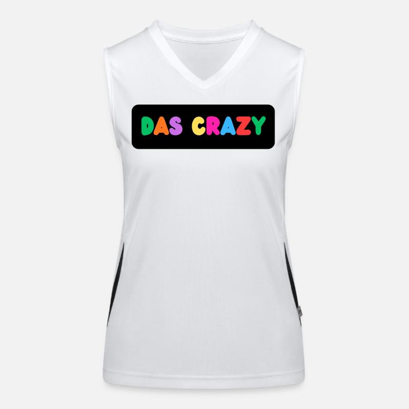 Das Crazy Funktionelles Kontrast-Tank Top für Frauen