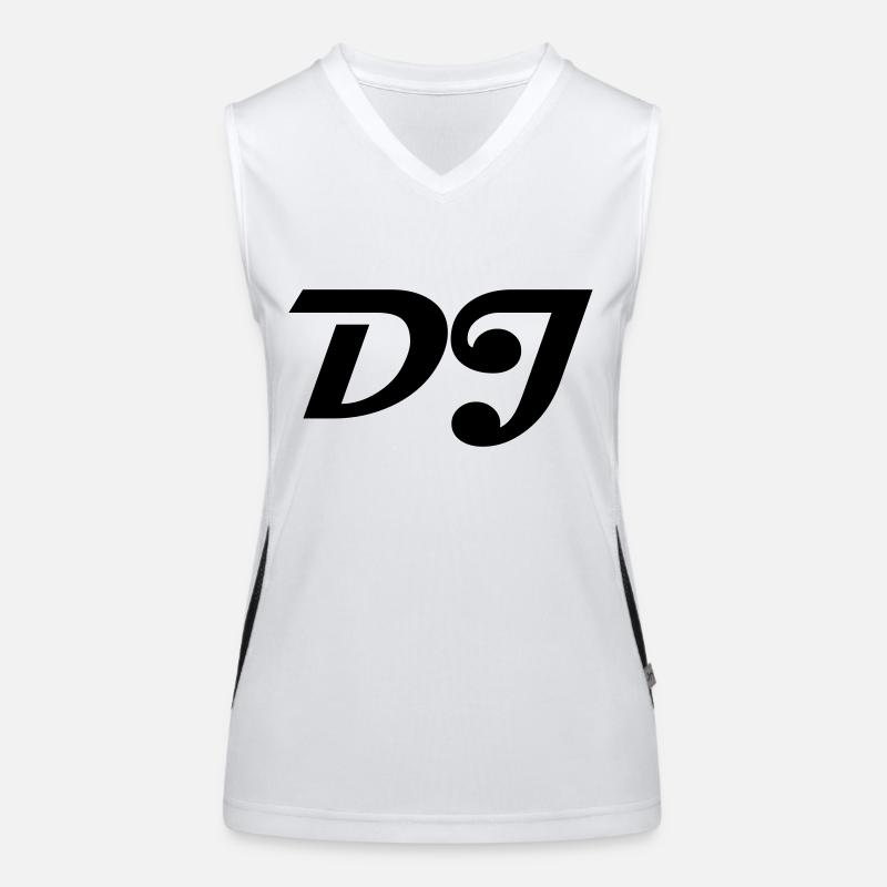 DJ Funktionelles Kontrast-Tank Top für Frauen