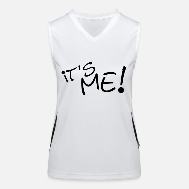 it's me Funktionelles Kontrast-Tank Top für Frauen