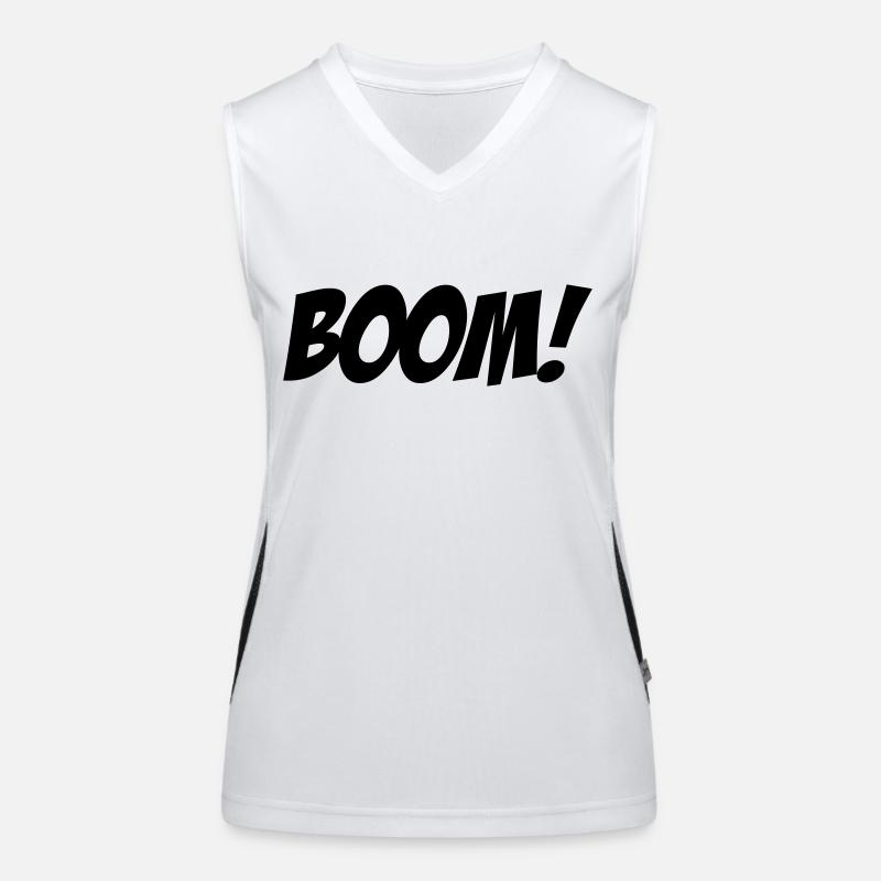 Boom! Funktionelles Kontrast-Tank Top für Frauen