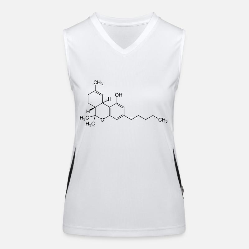 THC Funktionelles Kontrast-Tank Top für Frauen