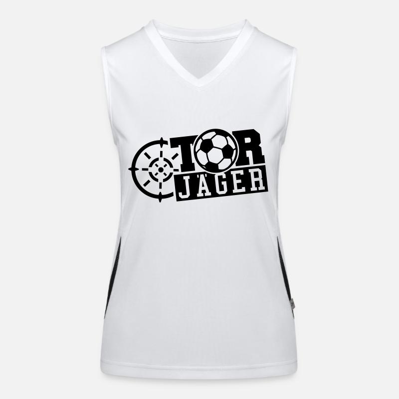 tor_jaeger_ke1 Funktionelles Kontrast-Tank Top für Frauen