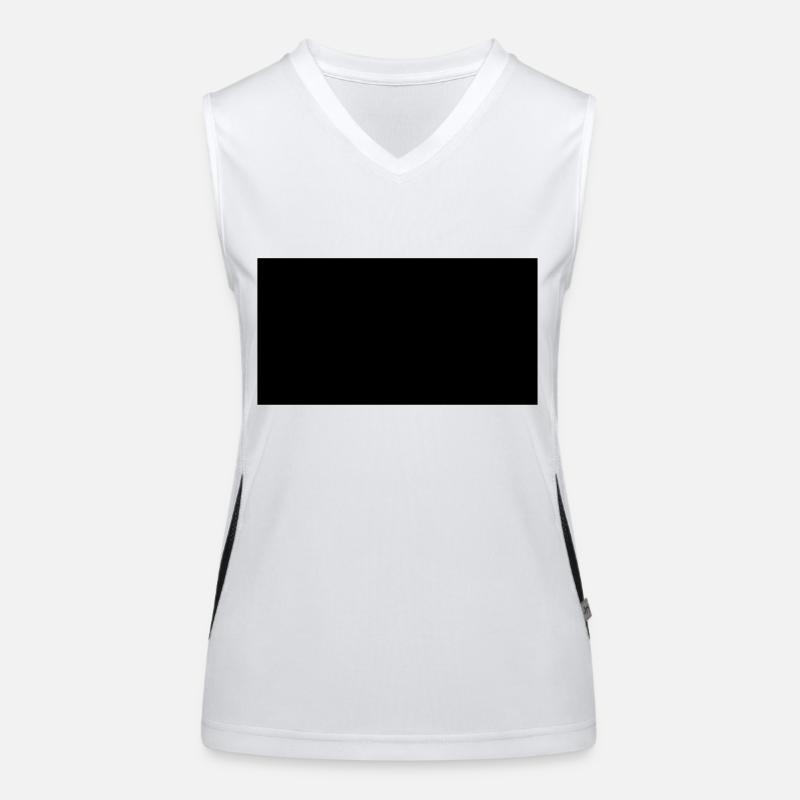 Rectangle Women's Functional Contrast Tank Top