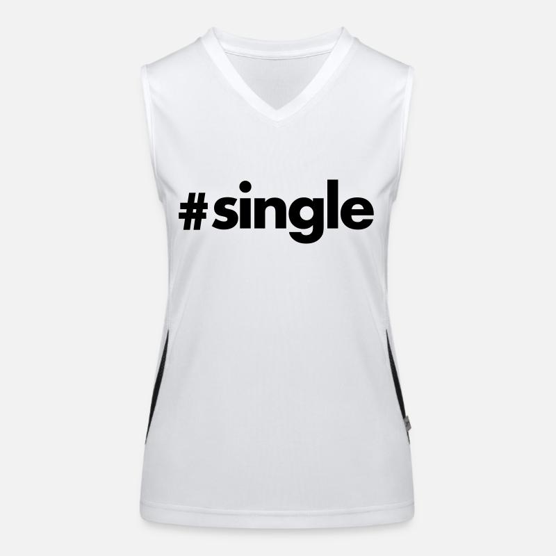Single Funktionelles Kontrast-Tank Top für Frauen