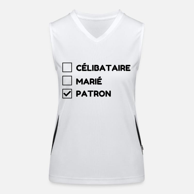 Manager / Chef / Arbeit / Job Funktionelles Kontrast-Tank Top für Frauen