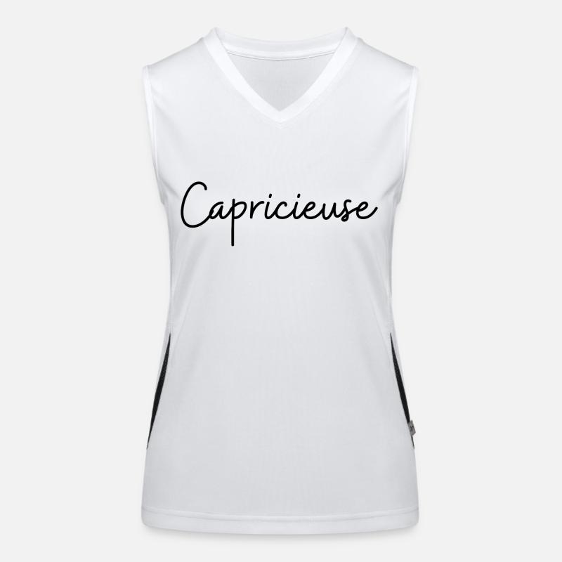 capricieuse idée cadeau Débardeur respirant contrasté Femme