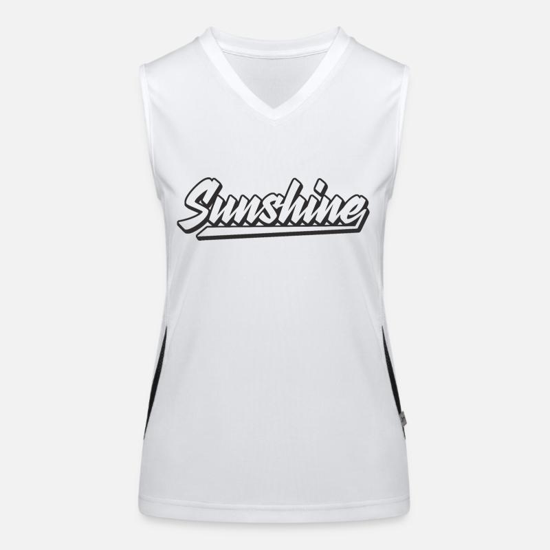 Soleil Débardeur respirant contrasté Femme