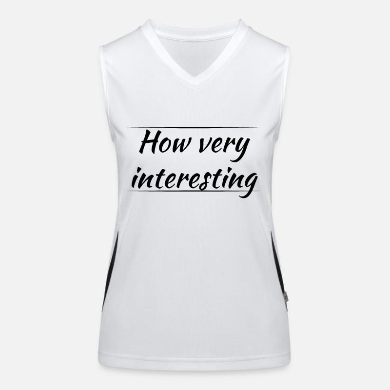 How very interesting Women's Functional Contrast Tank Top