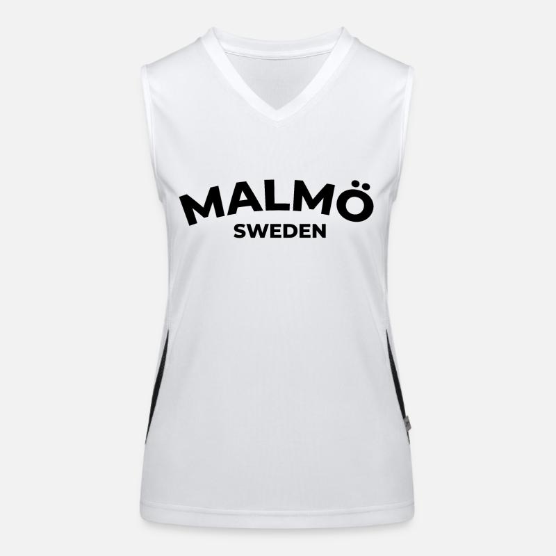 Maillot Malmö Débardeur respirant contrasté Femme