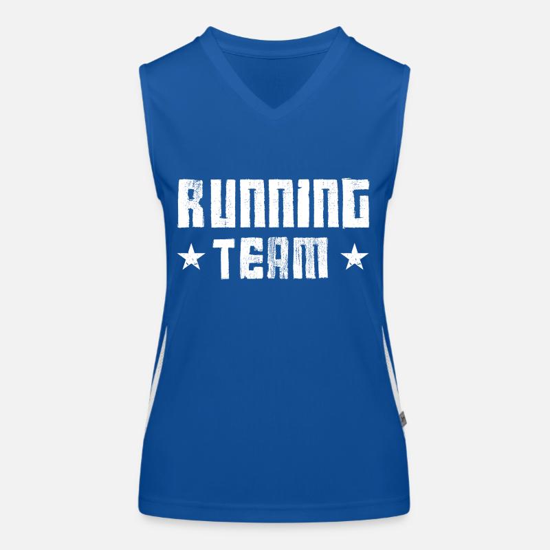 Running Team Women's Functional Contrast Tank Top