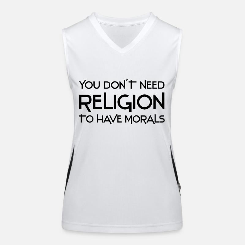 Athéisme Débardeur respirant contrasté Femme
