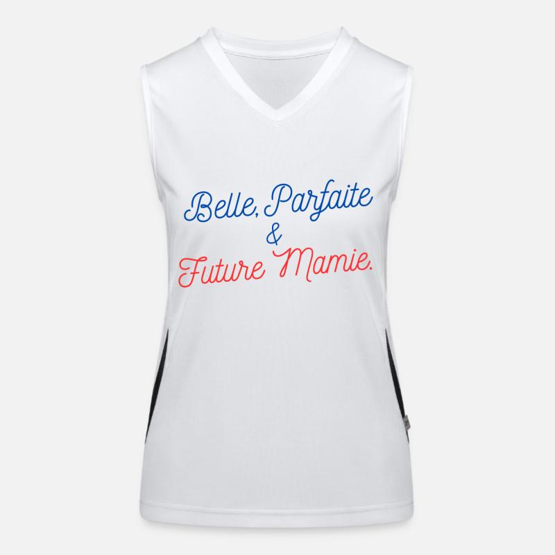 Belle parfait et future mamie Débardeur respirant contrasté Femme