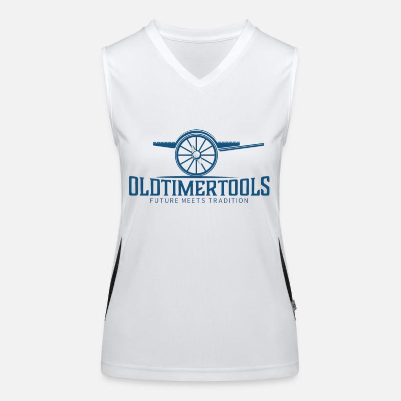Oldtimertools Débardeur respirant contrasté Femme
