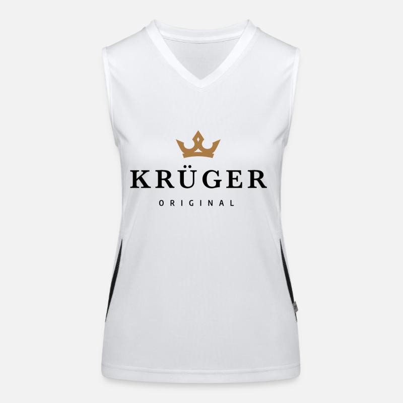 Kruger Débardeur respirant contrasté Femme