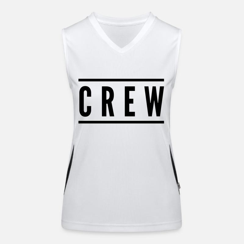 crew Funktionelles Kontrast-Tank Top für Frauen