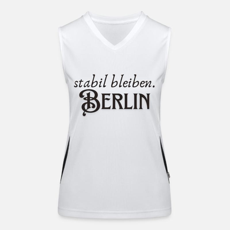 Staying stable Berlin Women's Functional Contrast Tank Top