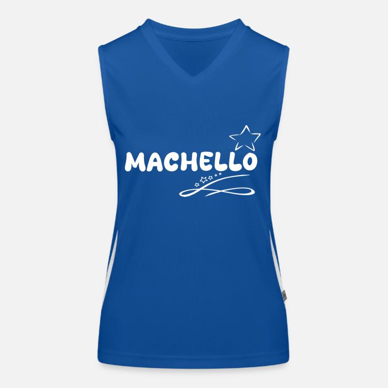 Geschenk Machello Funktionelles Kontrast-Tank Top für Frauen