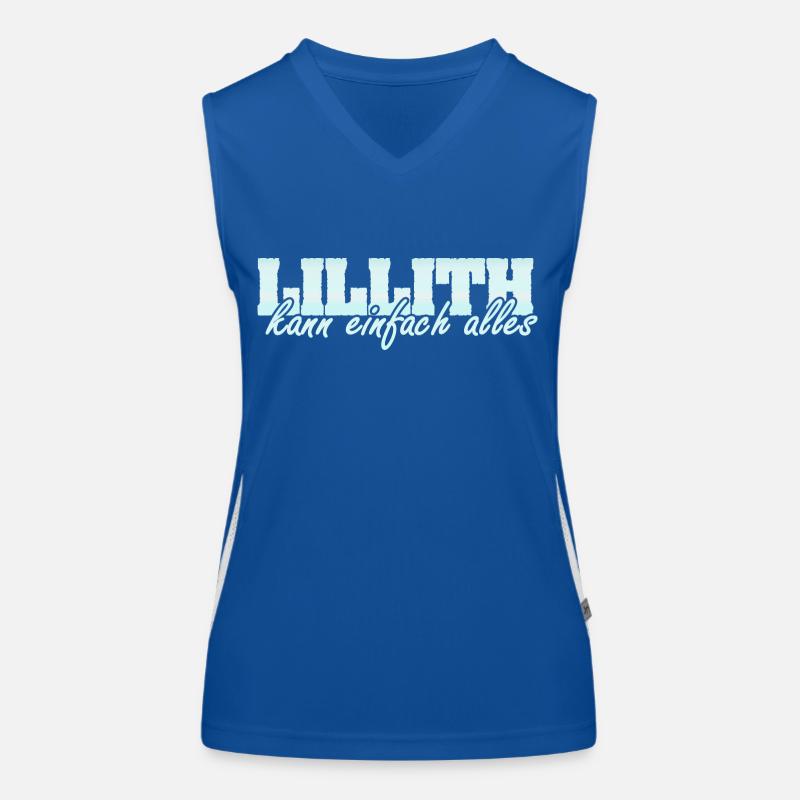 Lillith als Frau Funktionelles Kontrast-Tank Top für Frauen