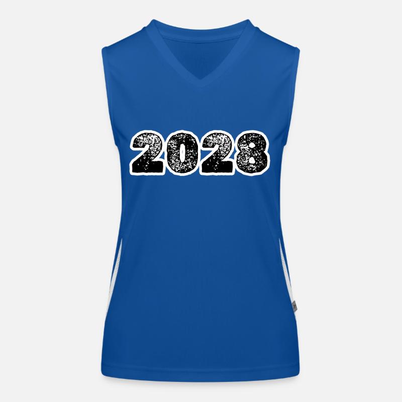 Année 2028 Débardeur respirant contrasté Femme