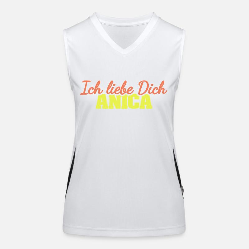 Ani Funktionelles Kontrast-Tank Top für Frauen