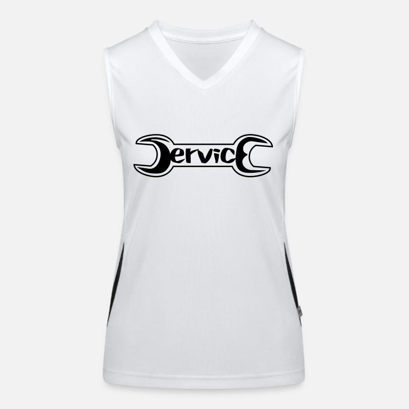 service Funktionelles Kontrast-Tank Top für Frauen