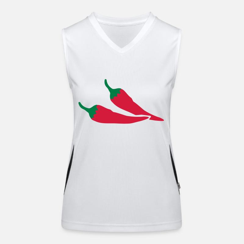 Chili Débardeur respirant contrasté Femme