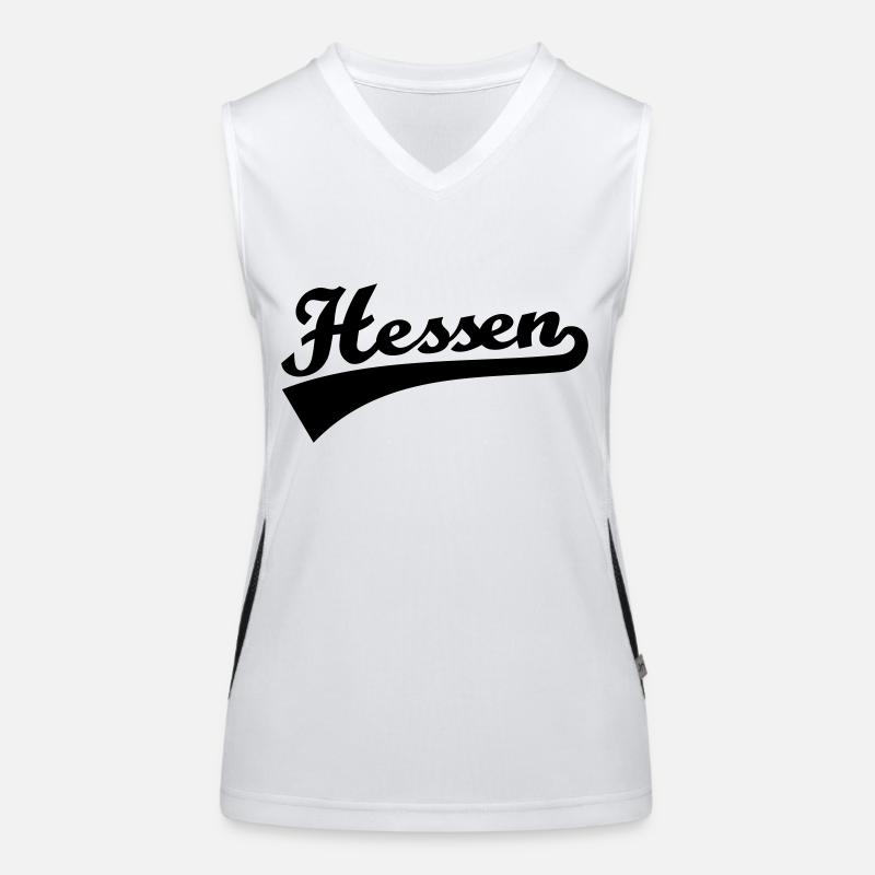 Hessen Funktionelles Kontrast-Tank Top für Frauen