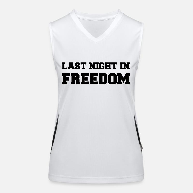 Last night in freedom Débardeur respirant contrasté Femme