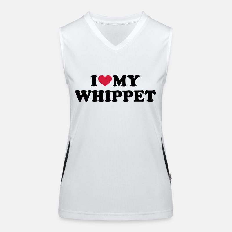 Whippet Funktionelles Kontrast-Tank Top für Frauen