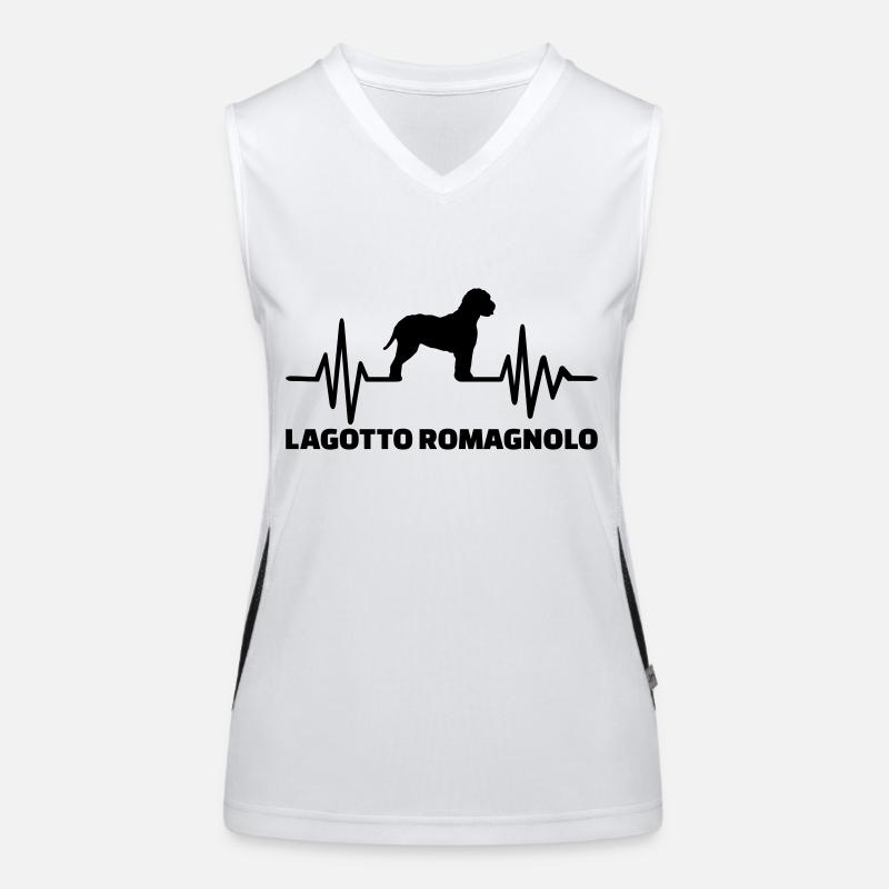 Lagotto Romagnolo Women's Functional Contrast Tank Top