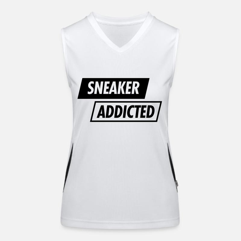 Sneaker Addicted Débardeur respirant contrasté Femme