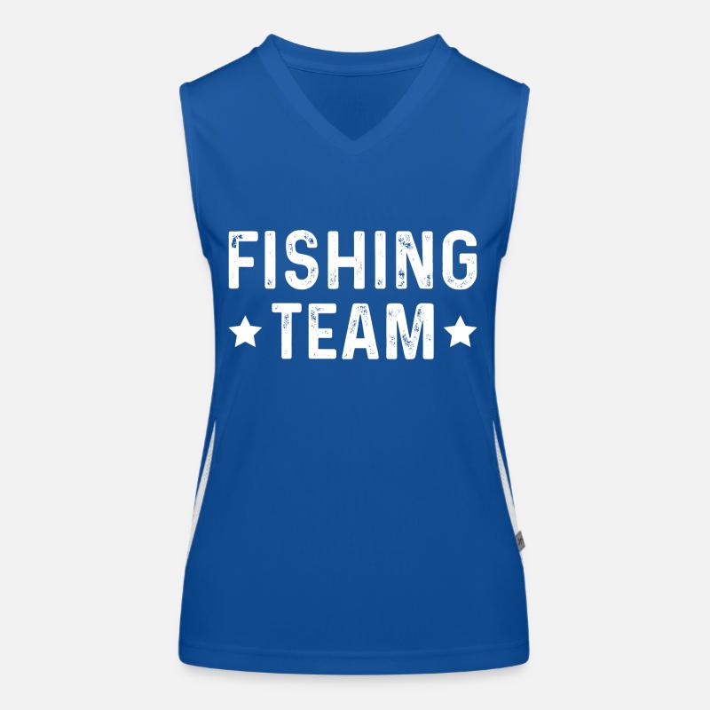 Équipe de pêche Débardeur respirant contrasté Femme