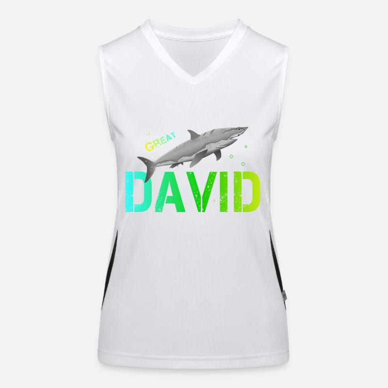 David Women's Functional Contrast Tank Top
