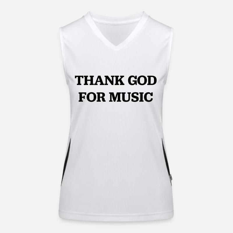Music Women's Functional Contrast Tank Top