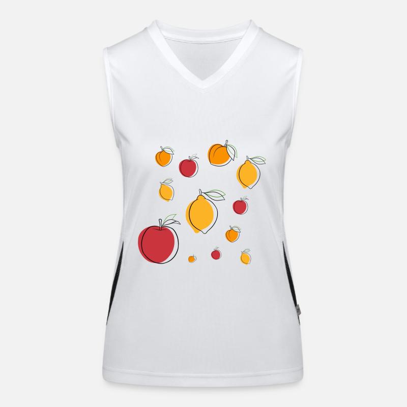 Fruit party! Women's Functional Contrast Tank Top