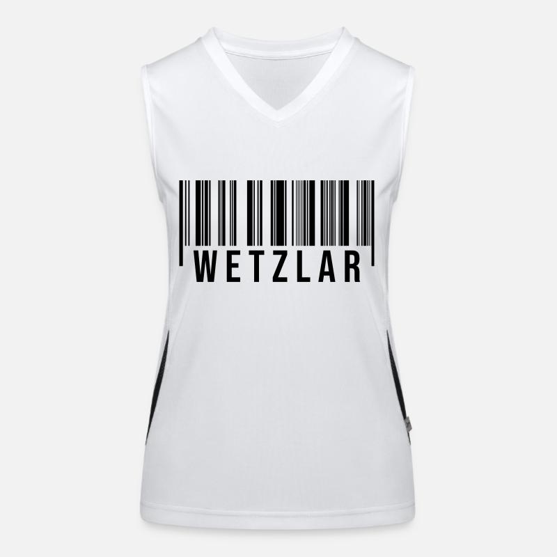 Wetzlar Westerwald Funktionelles Kontrast-Tank Top für Frauen
