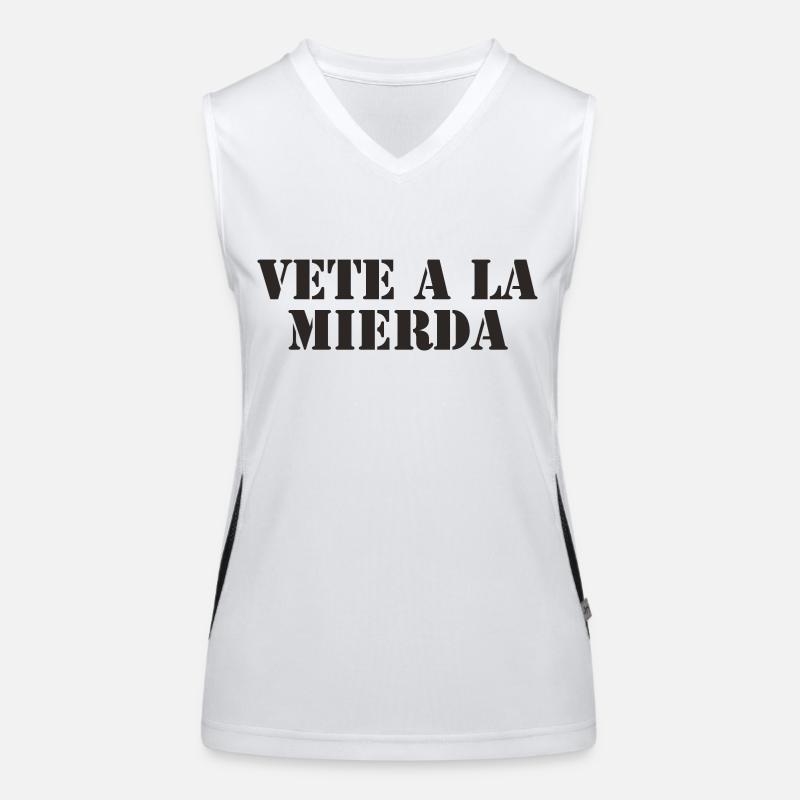 spanisch Funktionelles Kontrast-Tank Top für Frauen