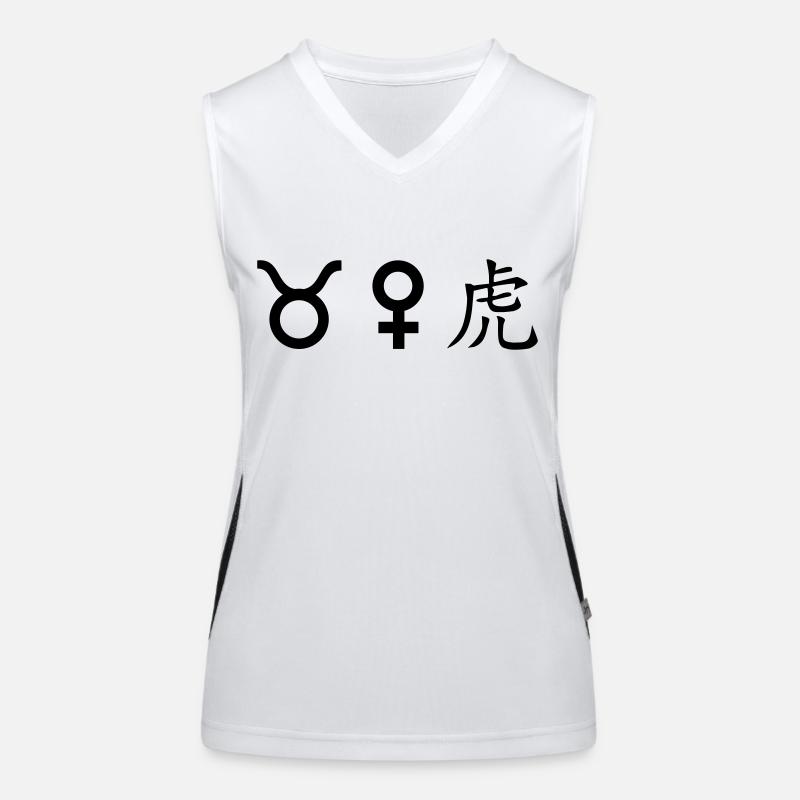 Taurus Venus Tiger Women's Functional Contrast Tank Top
