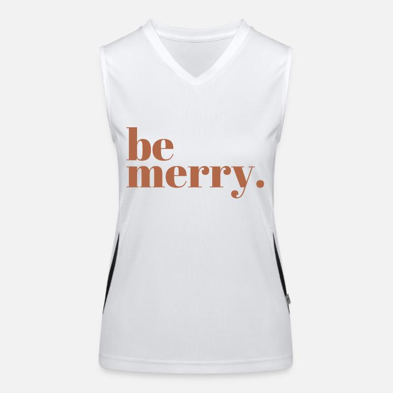 be merry Funktionelles Kontrast-Tank Top für Frauen
