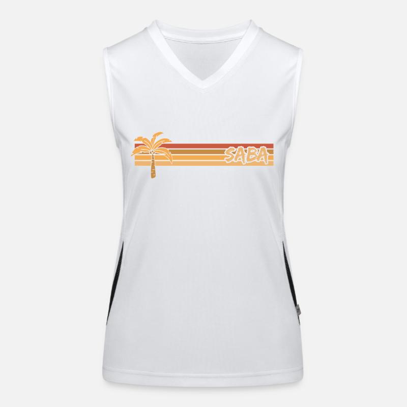Saba Holidays Women's Functional Contrast Tank Top