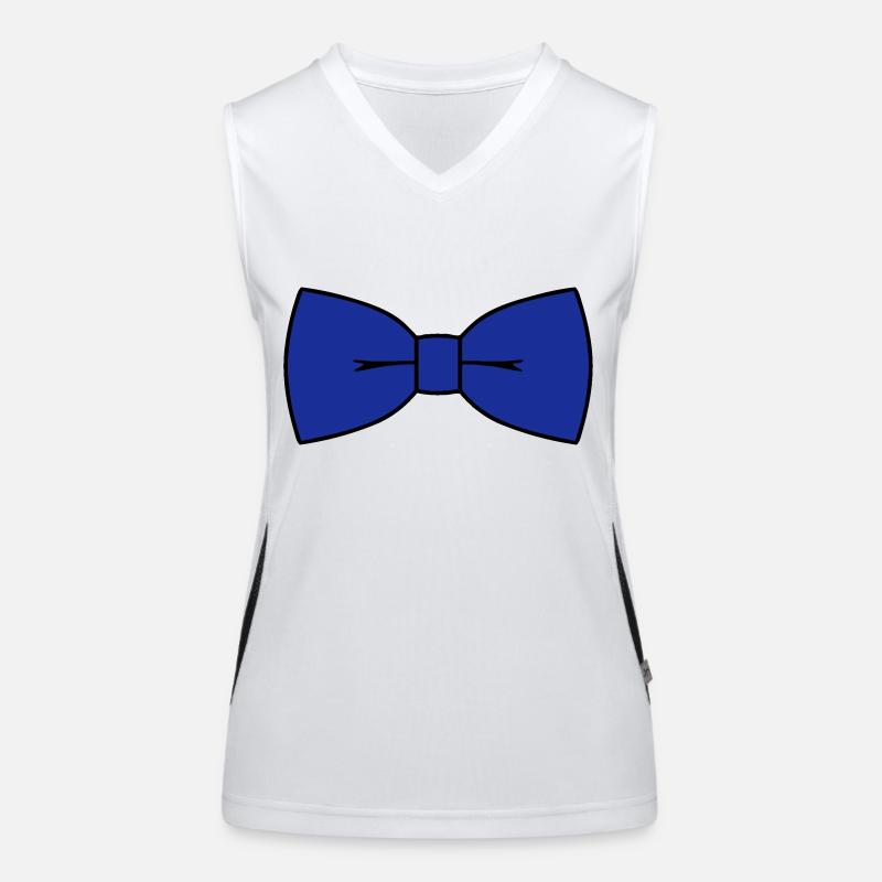 Fliege Funktionelles Kontrast-Tank Top für Frauen