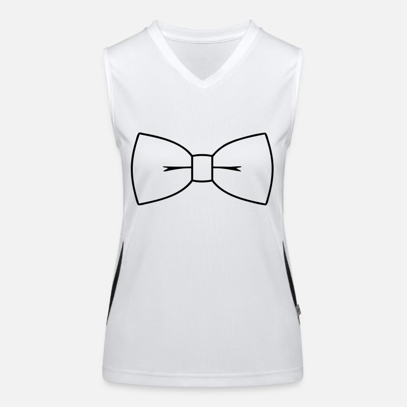 Bow-Tie Women's Functional Contrast Tank Top