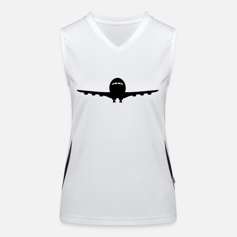 plane Women's Functional Contrast Tank Top