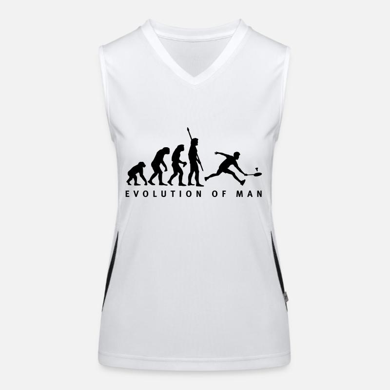 evolution_badminton_022011_b_1c Funktionelles Kontrast-Tank Top für Frauen