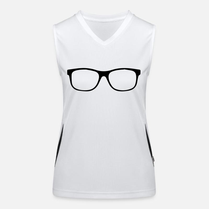glasses Women's Functional Contrast Tank Top