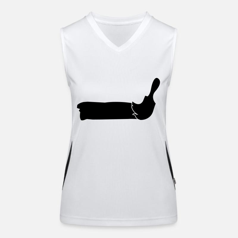 maler Funktionelles Kontrast-Tank Top für Frauen