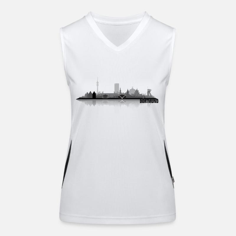 Dortmund 01 Women's Functional Contrast Tank Top